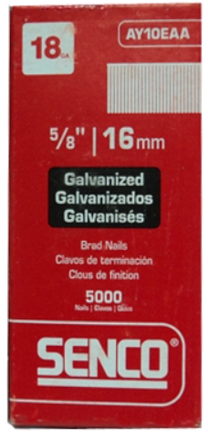 SENCO  18Ga X 5/8" MED.  ** CALL STORE FOR AVAILABILITY AND TO PLACE ORDER **